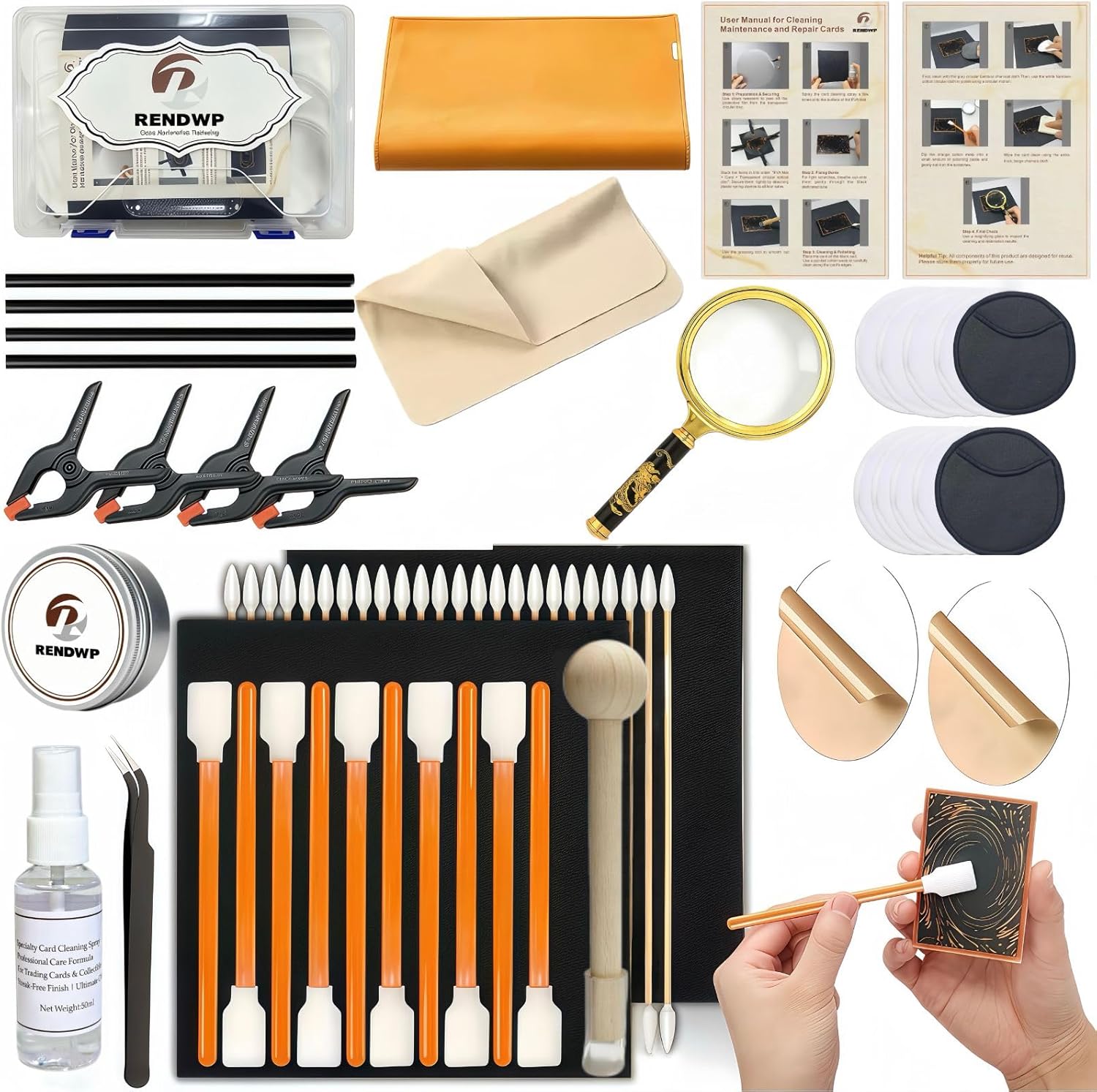 Seventeen In One Professional Card Restoration Kit