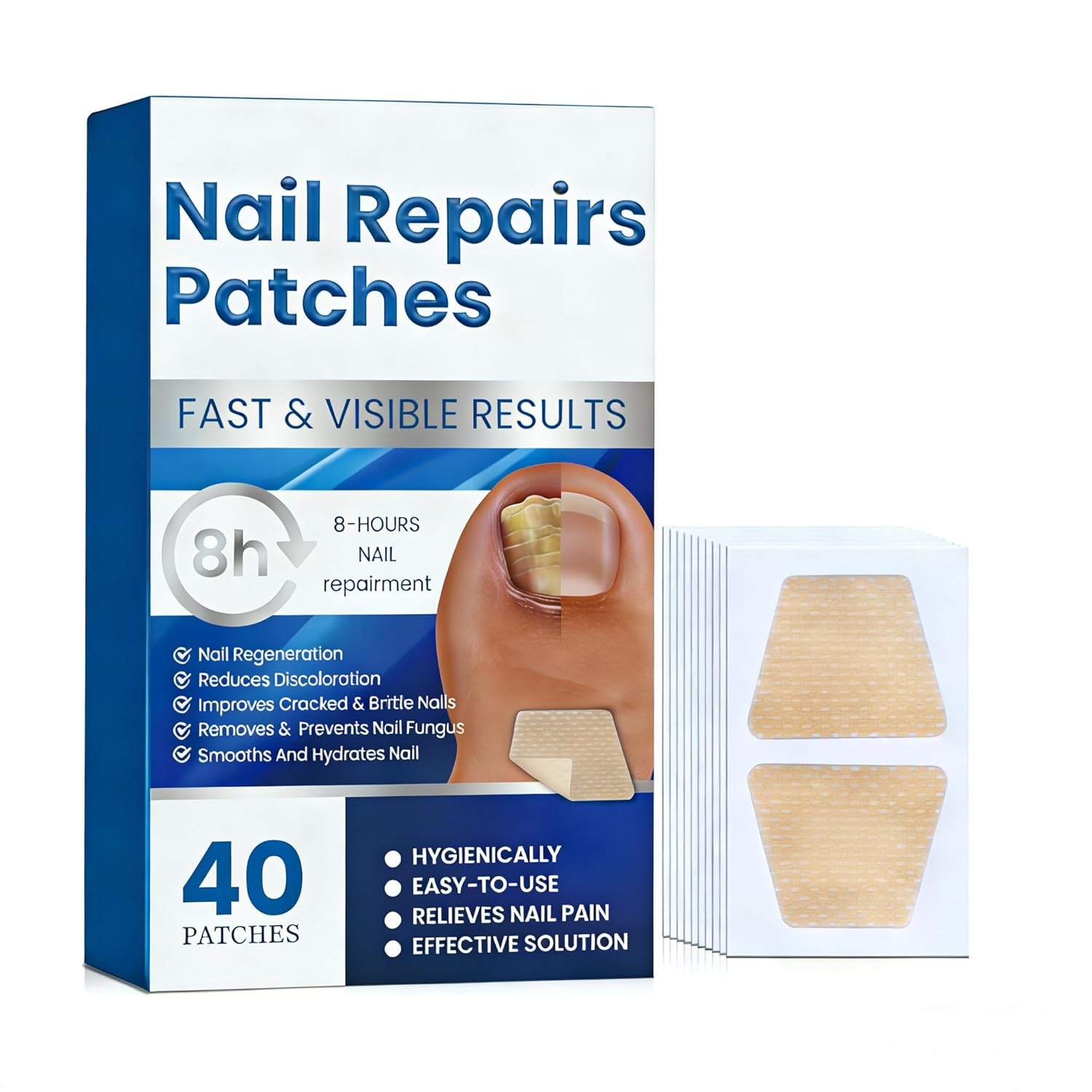 Extra Strength Fungal Toenail Treatment Patches