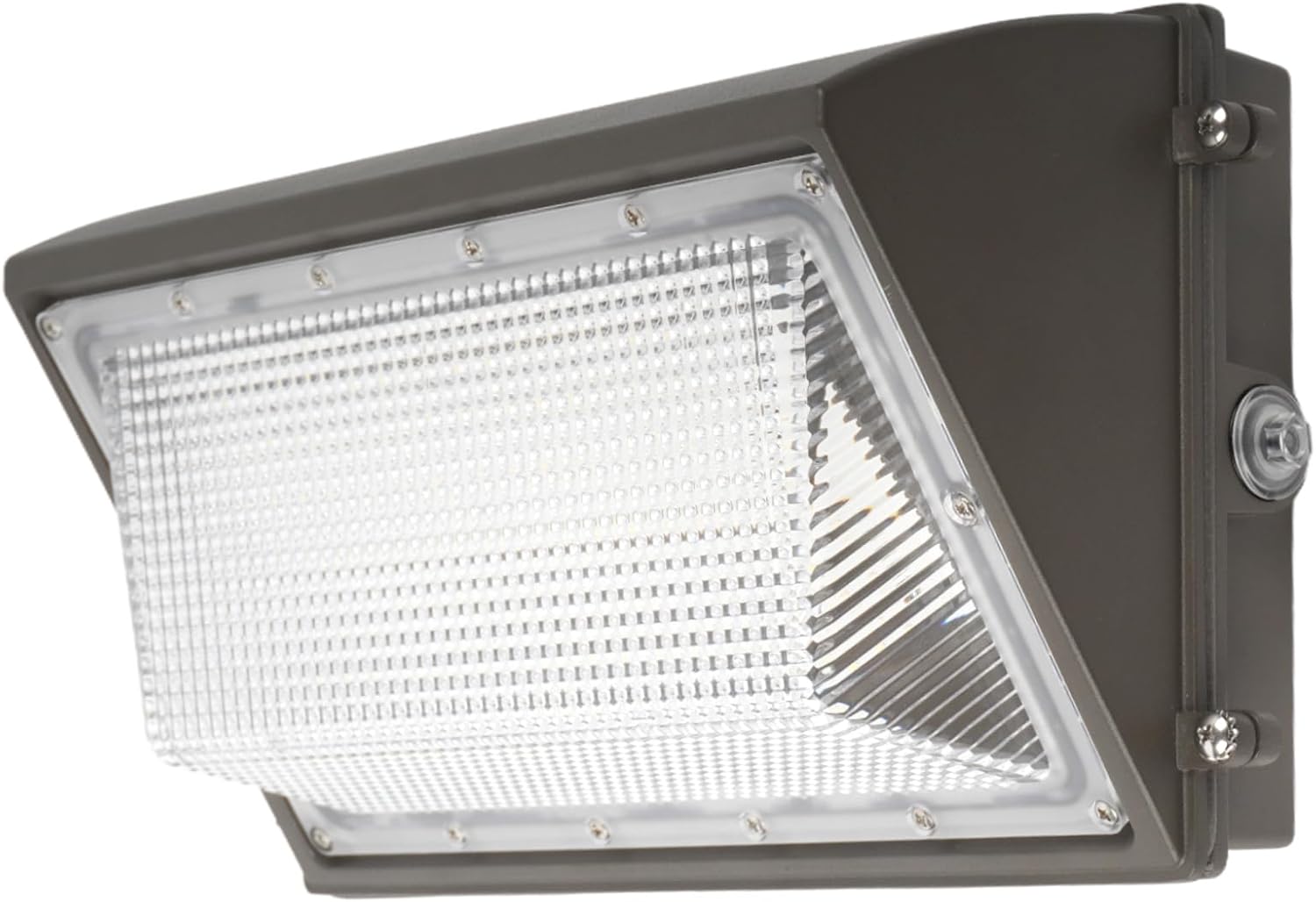 60W LED Wall Pack Light with Dusk-to-Dawn Photocell