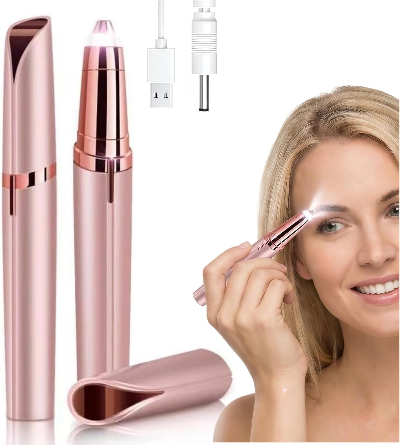 Precision Eyebrow Trimmer & Facial Hair Remover