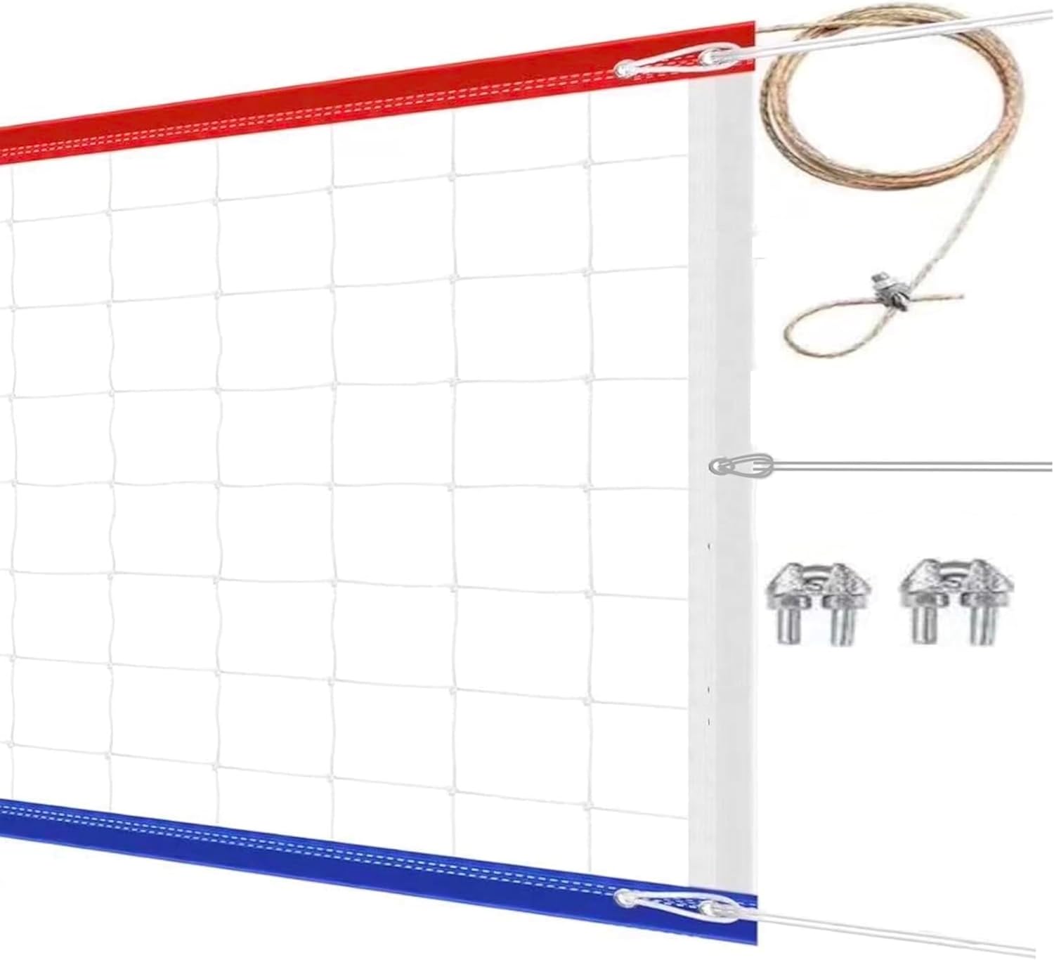 Professional Heavy-Duty Outdoor Volleyball Net (32ft x 3ft)