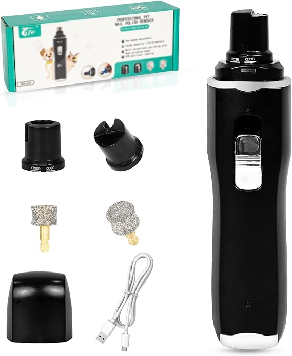 Tife Professional 2-Speed Electric Dog Nail Grinder