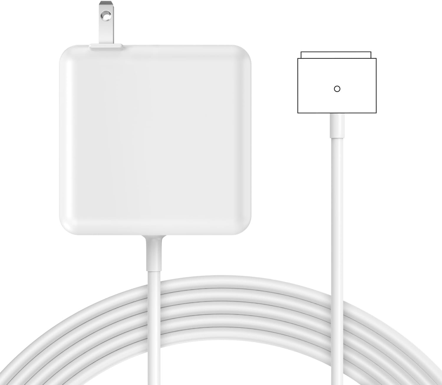 85W Magnetic T-Tip MacBook Charger