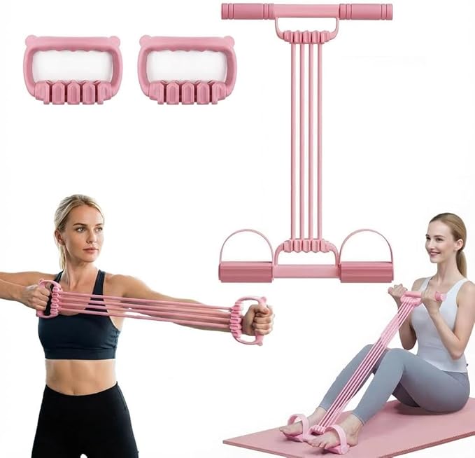 Multifunction Eight Tube Pedal Resistance Band