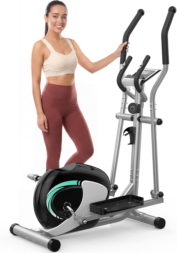 Quiet Magnetic Home Elliptical Trainer