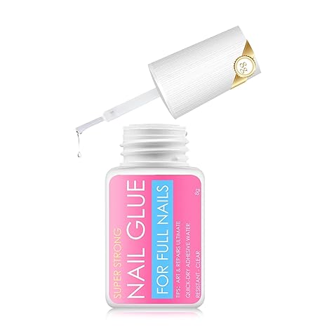 Professional Fast-Drying Nail Adhesive for Tips & Press-Ons