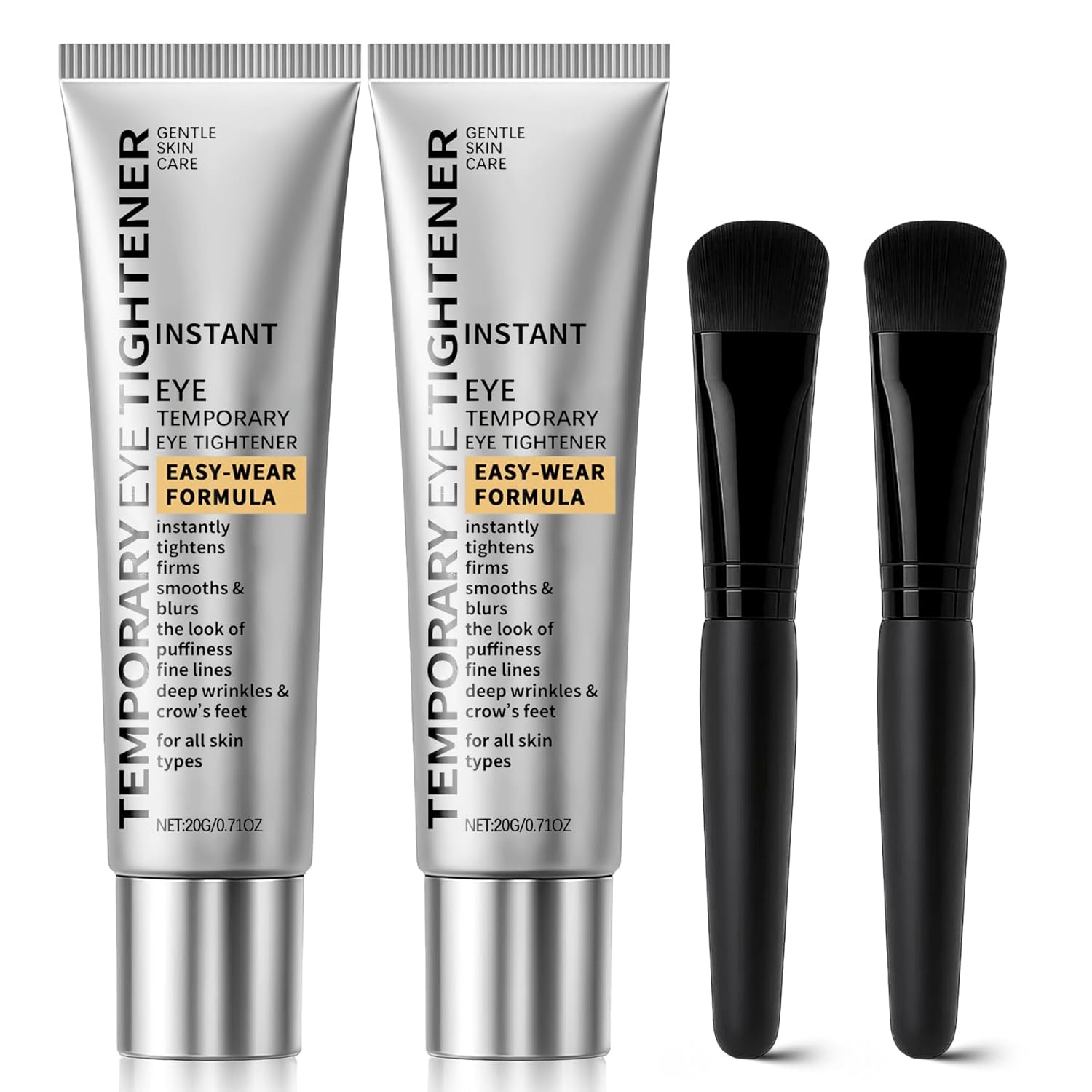 Eye Tightening Cream Set with Brushes