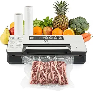 Dual Pump Vacuum Sealer for Food Storage & Sous Vide