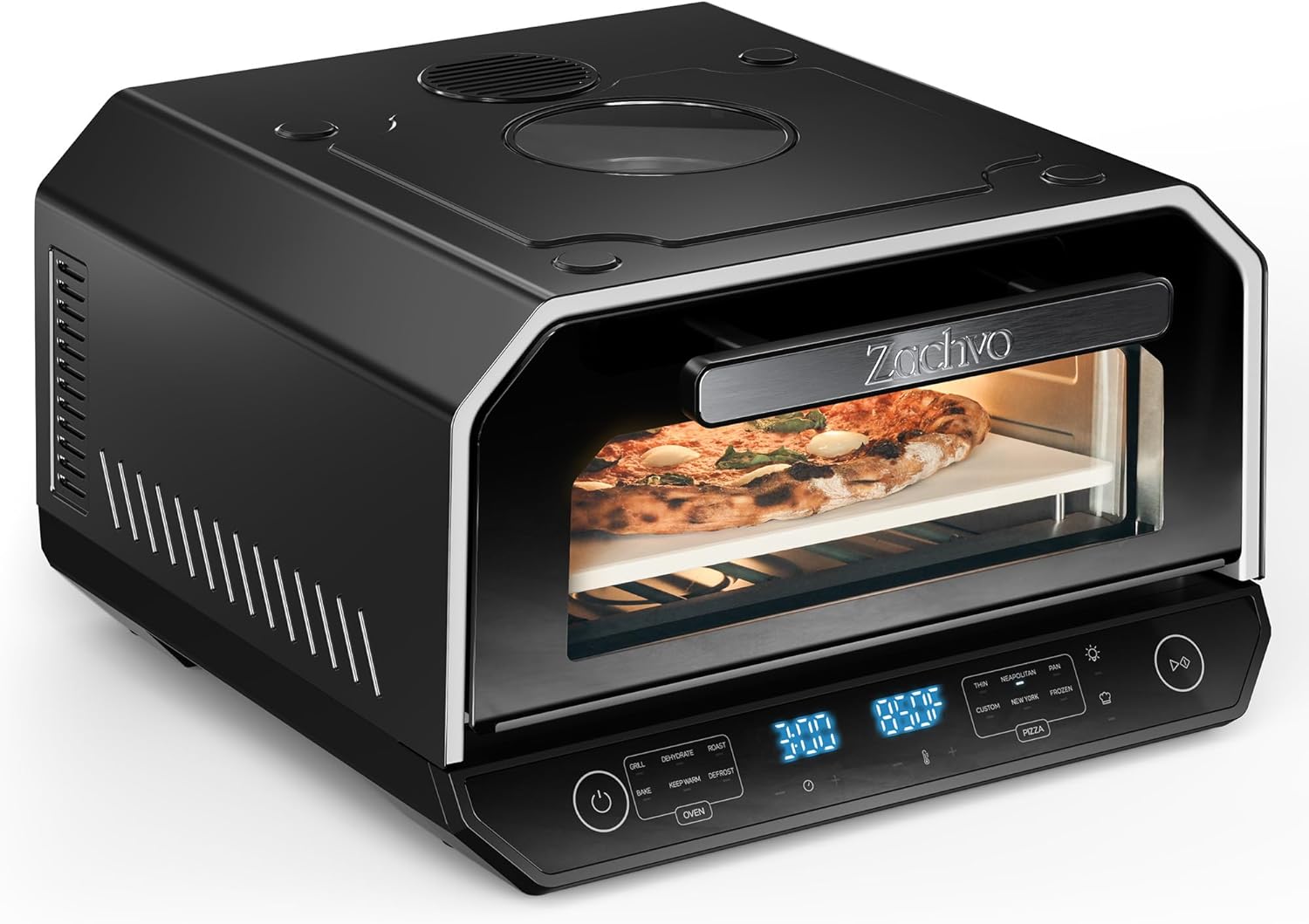 12-Inch Indoor Electric Pizza Oven (850°F High-Heat)