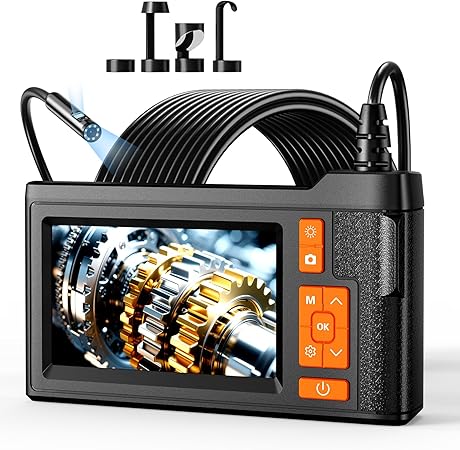 Dual Lens Waterproof Industrial Endoscope Camera
