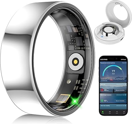 Smart Health and Fitness Tracker Ring