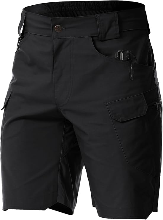 Men’s Water-Resistant Hiking Cargo Shorts