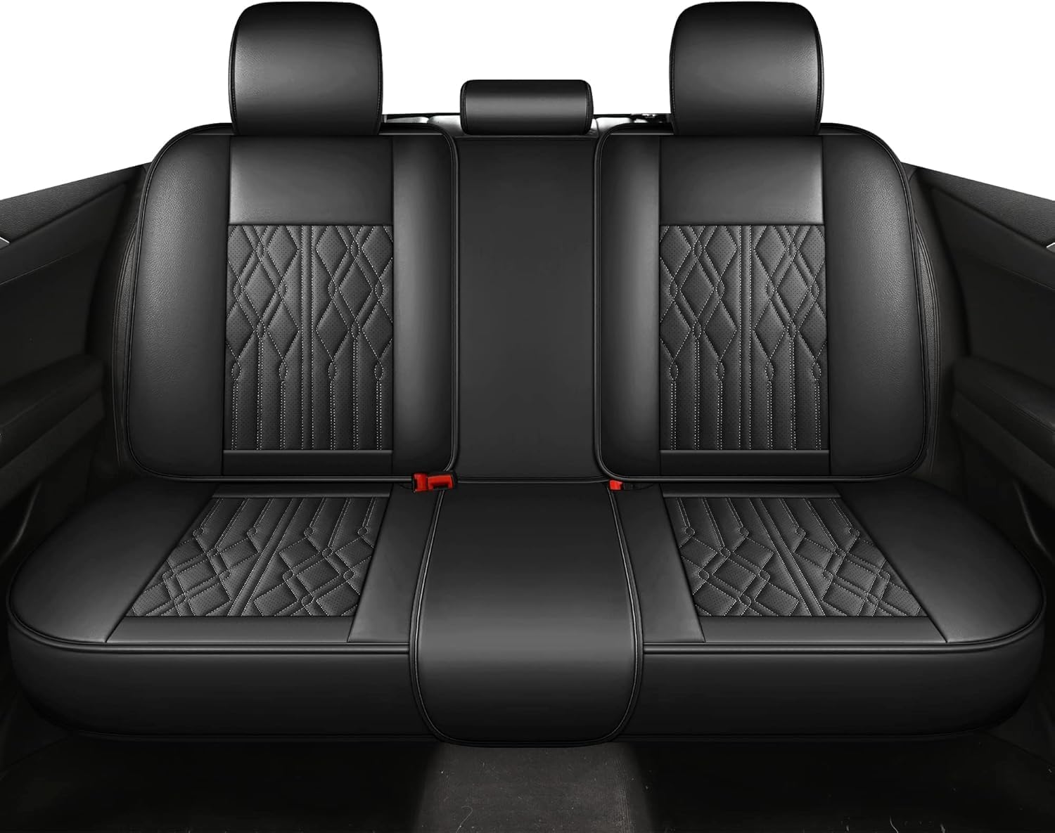 Huidasource Universal Waterproof Rear Seat Cover (Pure Black)