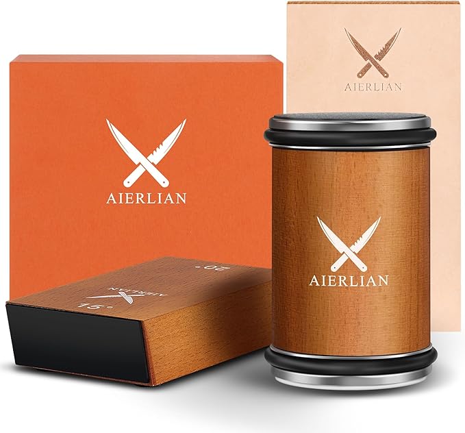 Rolling Magnetic Knife Sharpener Kit