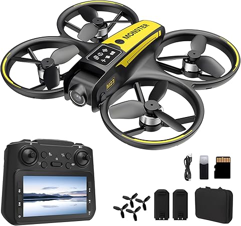 Brushless Motor Beginner Drone with Dedicated 4.5″ Screen Remote Control