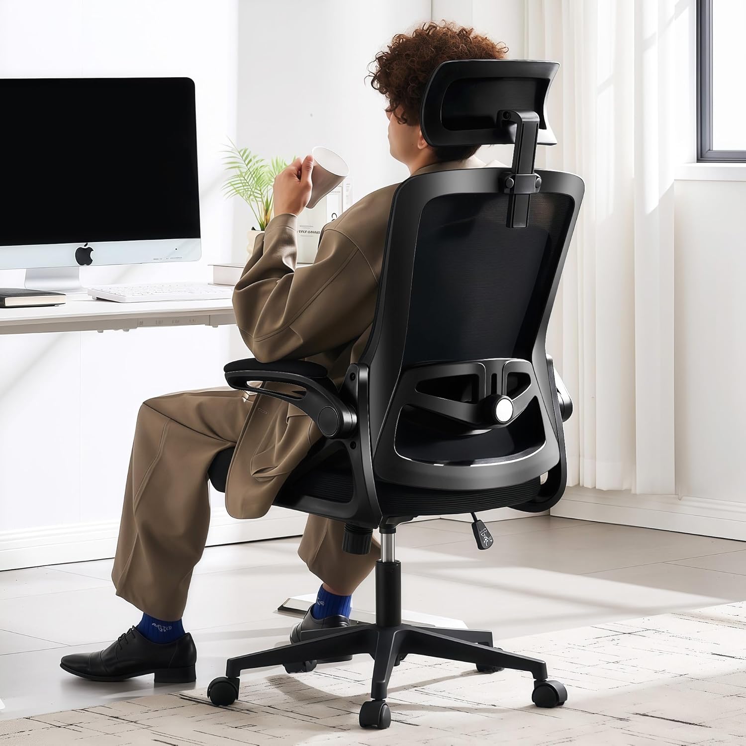 Ergonomic Mesh Office Chair With Lumbar