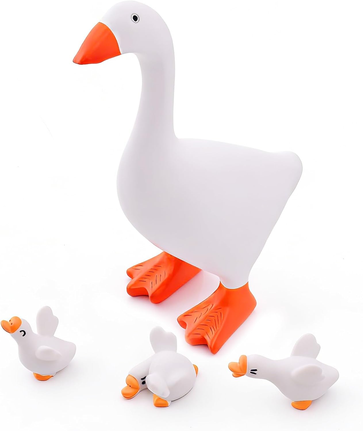 Magnetic Desk Goose Key Holder and Figurine Set