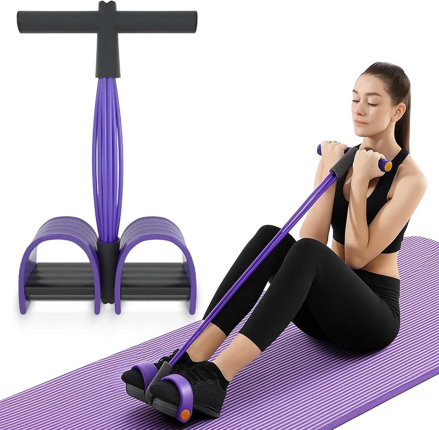 Multifunctional 6-Tube Abdominal Trainer
