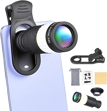 38X High-Definition Telephoto Zoom Lens for Smartphones