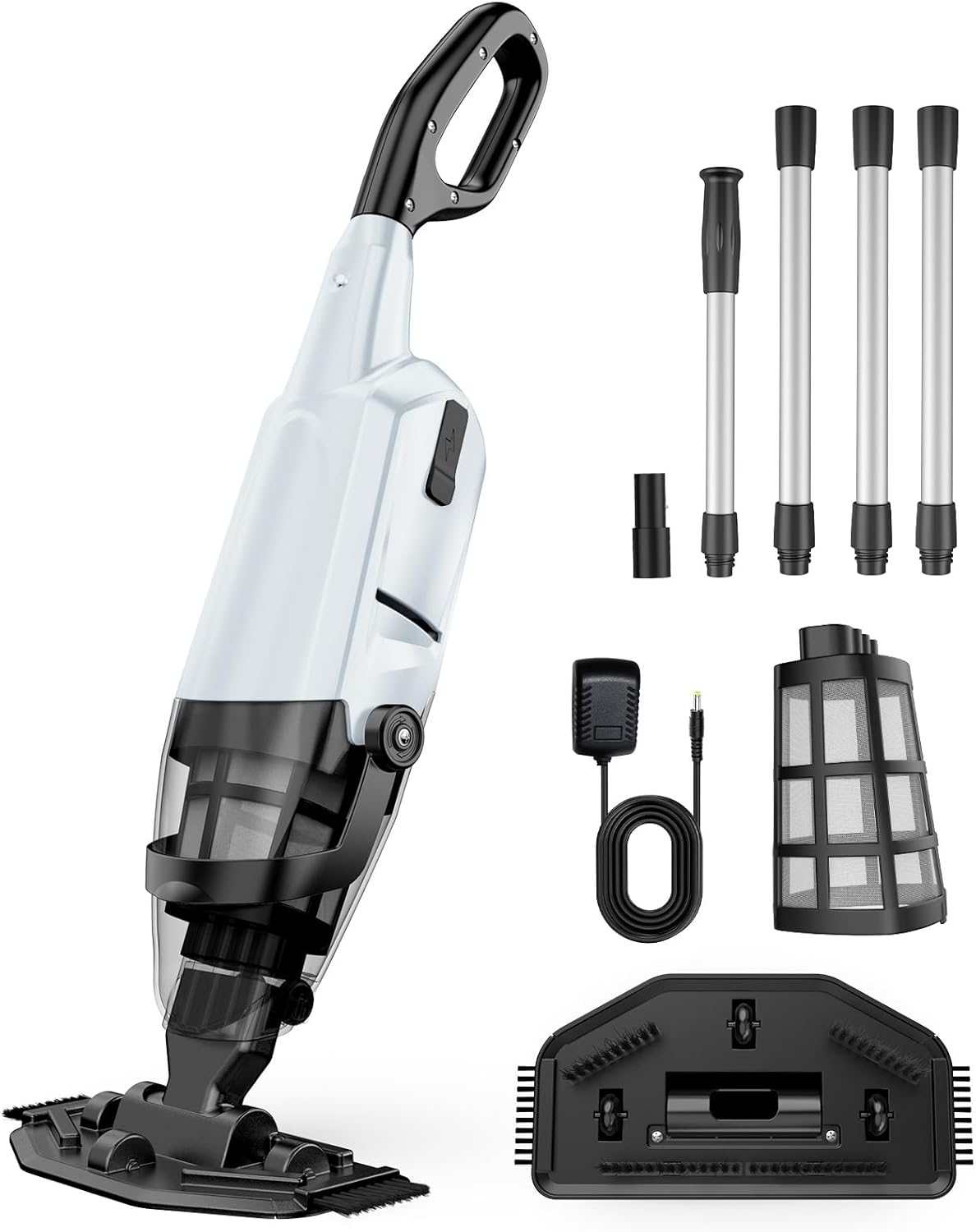 Cordless Handheld Pool Vacuum with 18 GPM Powerful Suction