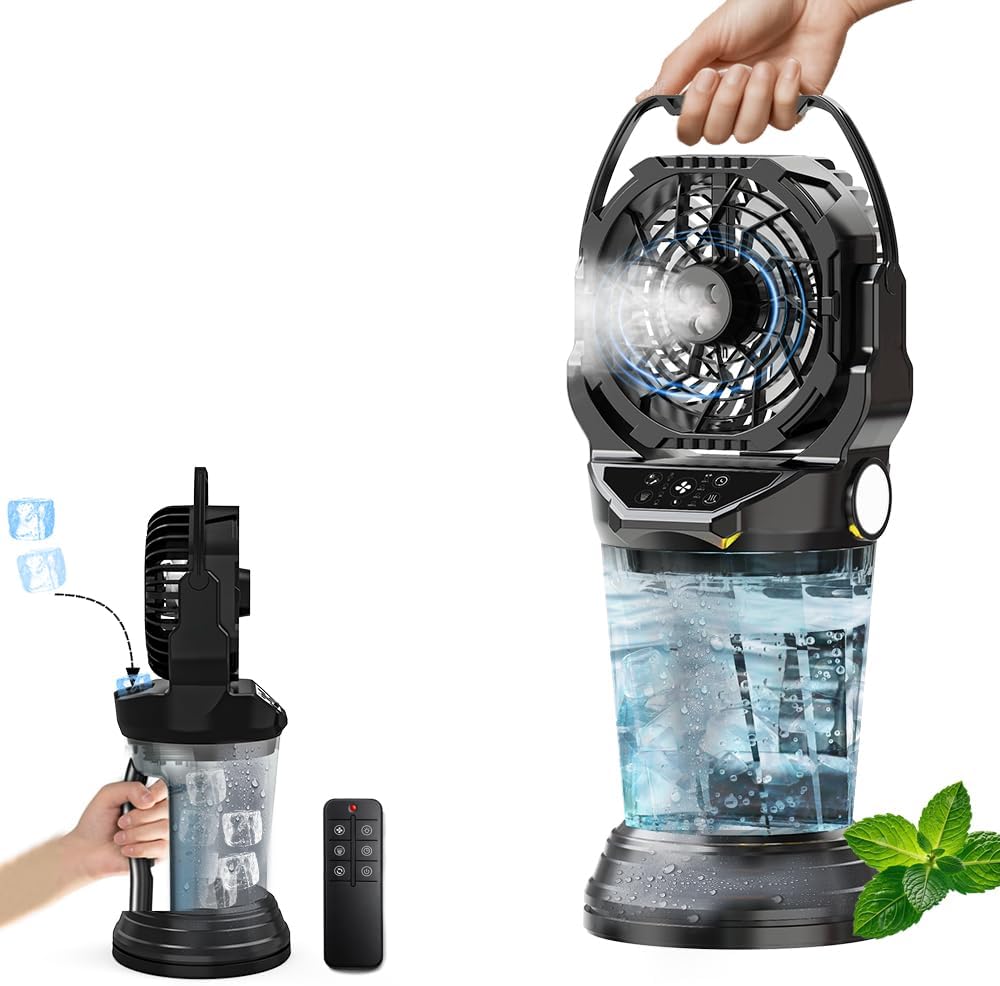 2026 Advanced Portable Misting Fan (30,000mAh)