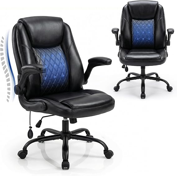 Leather Ergonomic Executive Office Chair
