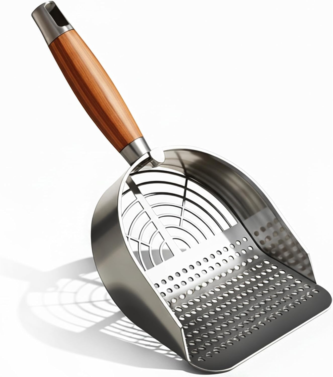 Stainless Steel Heavy Duty Litter Scoop