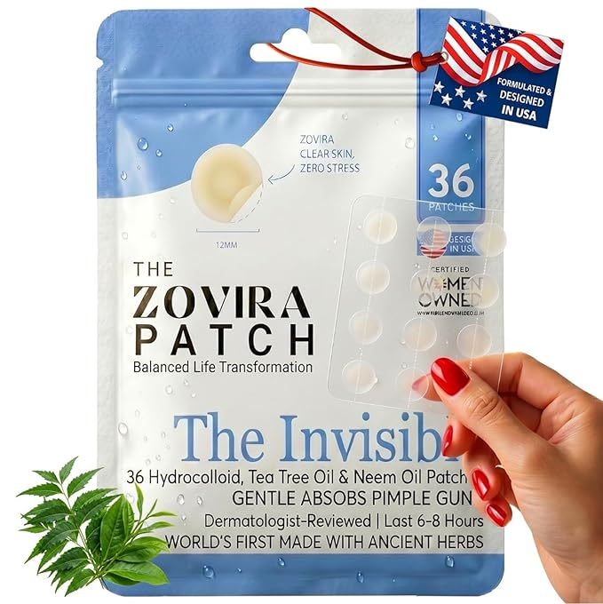 Zovira Advanced Invisible Pimple Patches
