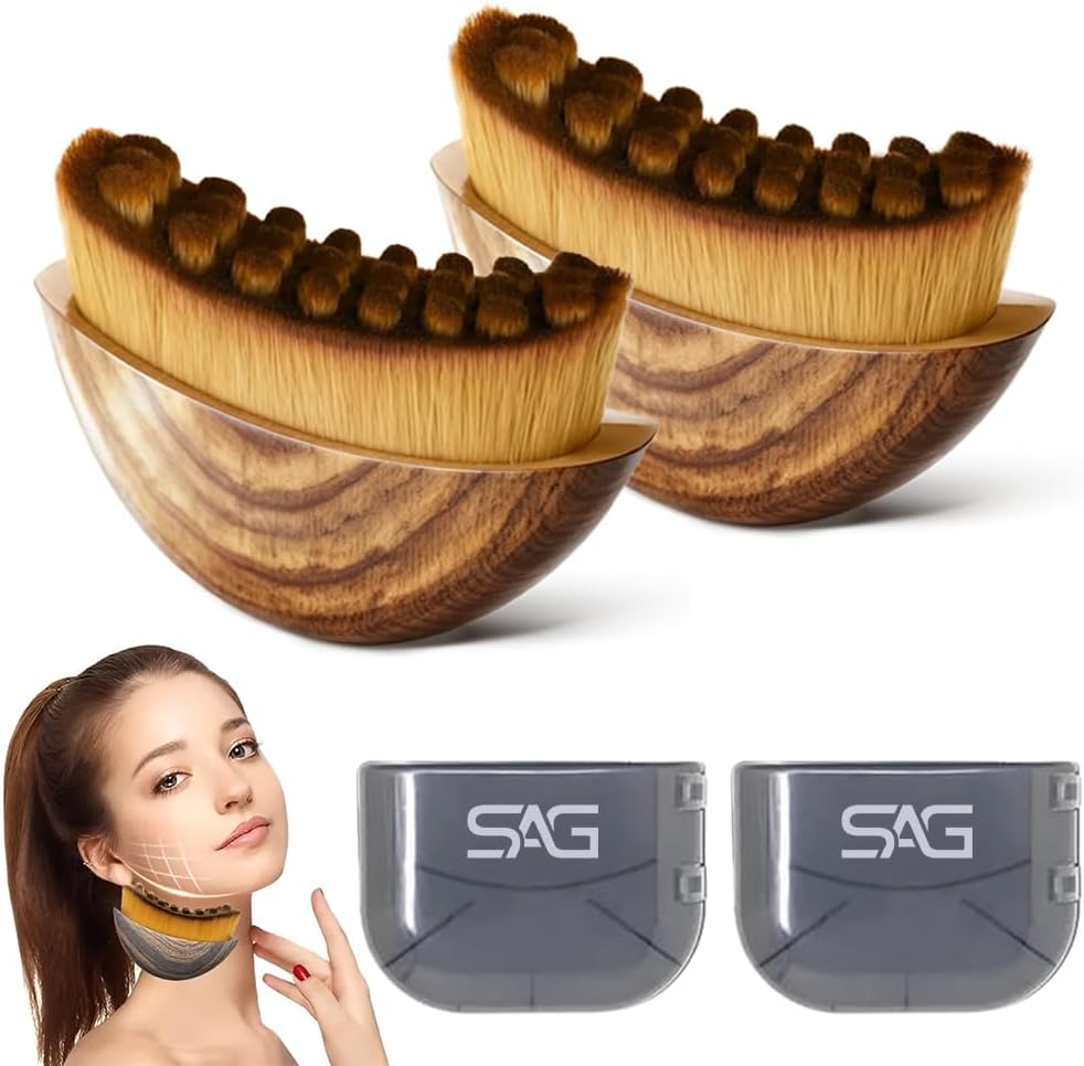 Lymphatic Contour Face Brush (2-Pack)