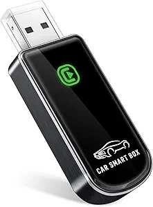 Wireless CarPlay Adapter Mini – Wired to Wireless Dongle for iPhone iOS 10+