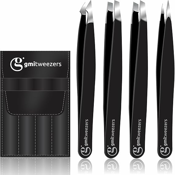 Professional Stainless Steel Precision Tweezer Set