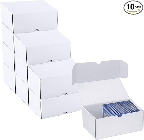10-Pack Toploader Corrugated Storage Boxes