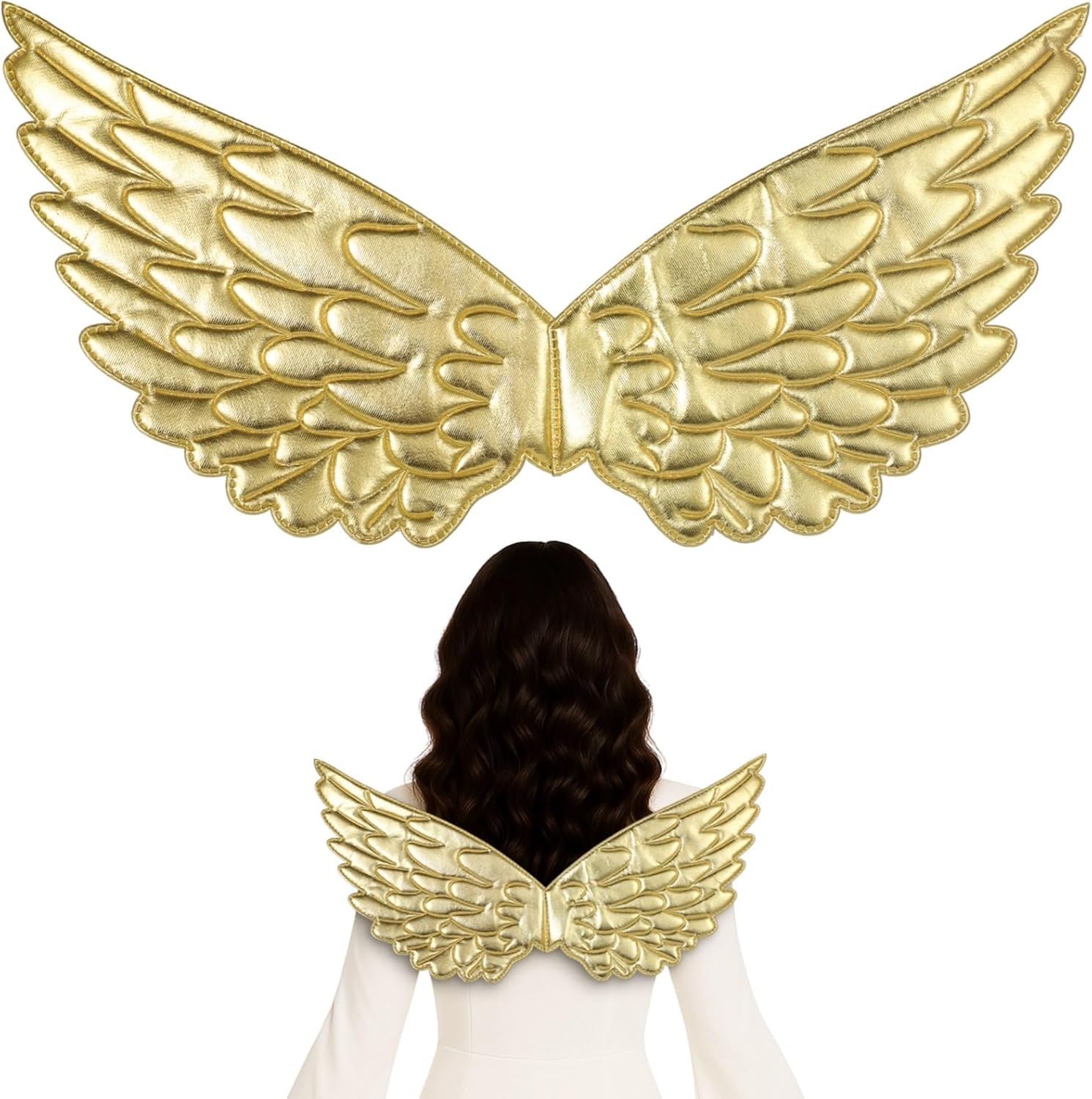 Sparkly Sequin Angel Wing Costume Accessory