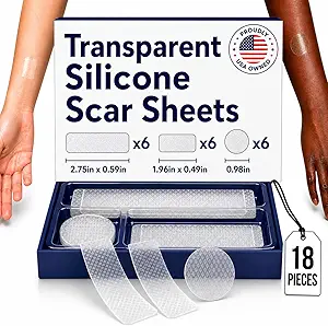 Medical-Grade Silicone Scar Patches