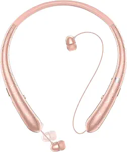 Bluetooth 5.3 Retractable Neckband Headphones