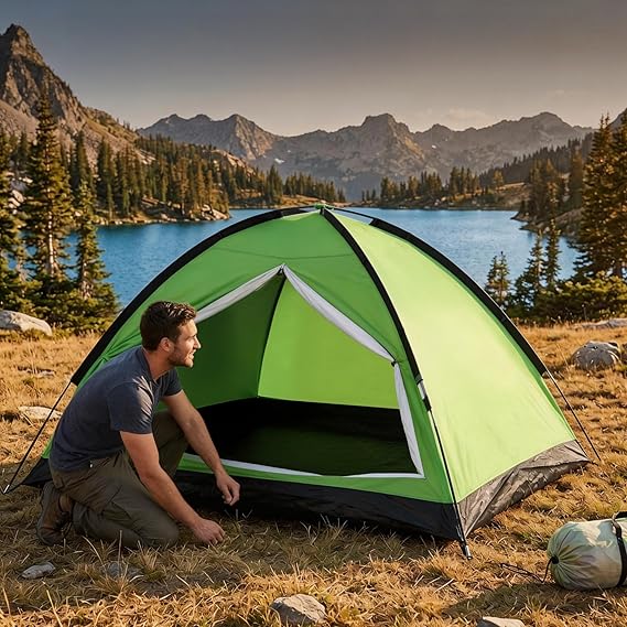 1-Person Waterproof Dome Tent