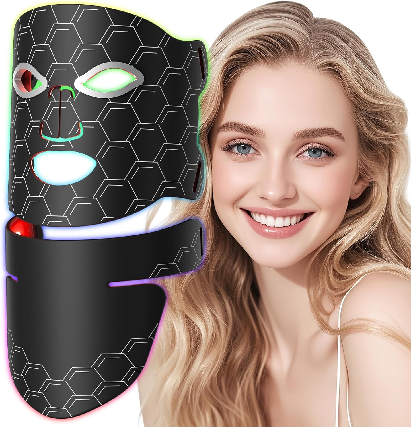 LED Red Light Therapy Face Mask