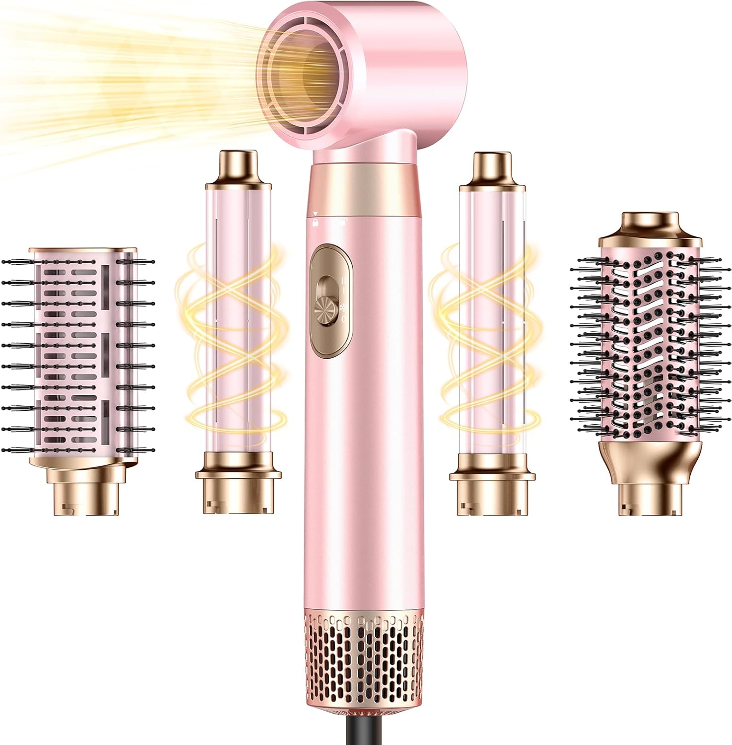 5-in-1 High-Speed Hot Air Styling System (Pink)