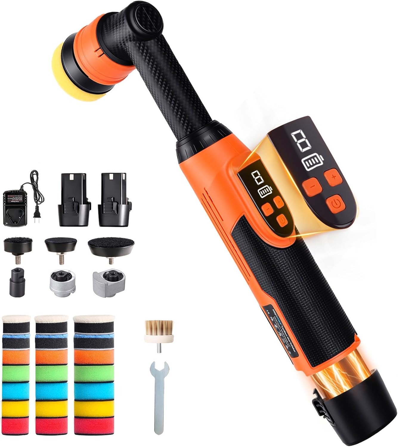 Cordless Mini Car Buffer Polisher