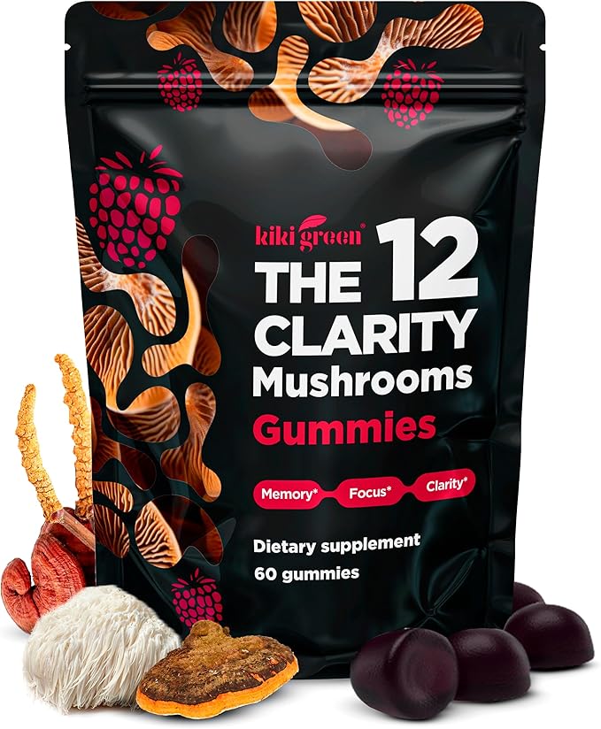 12 Mushroom Supplement Gummies