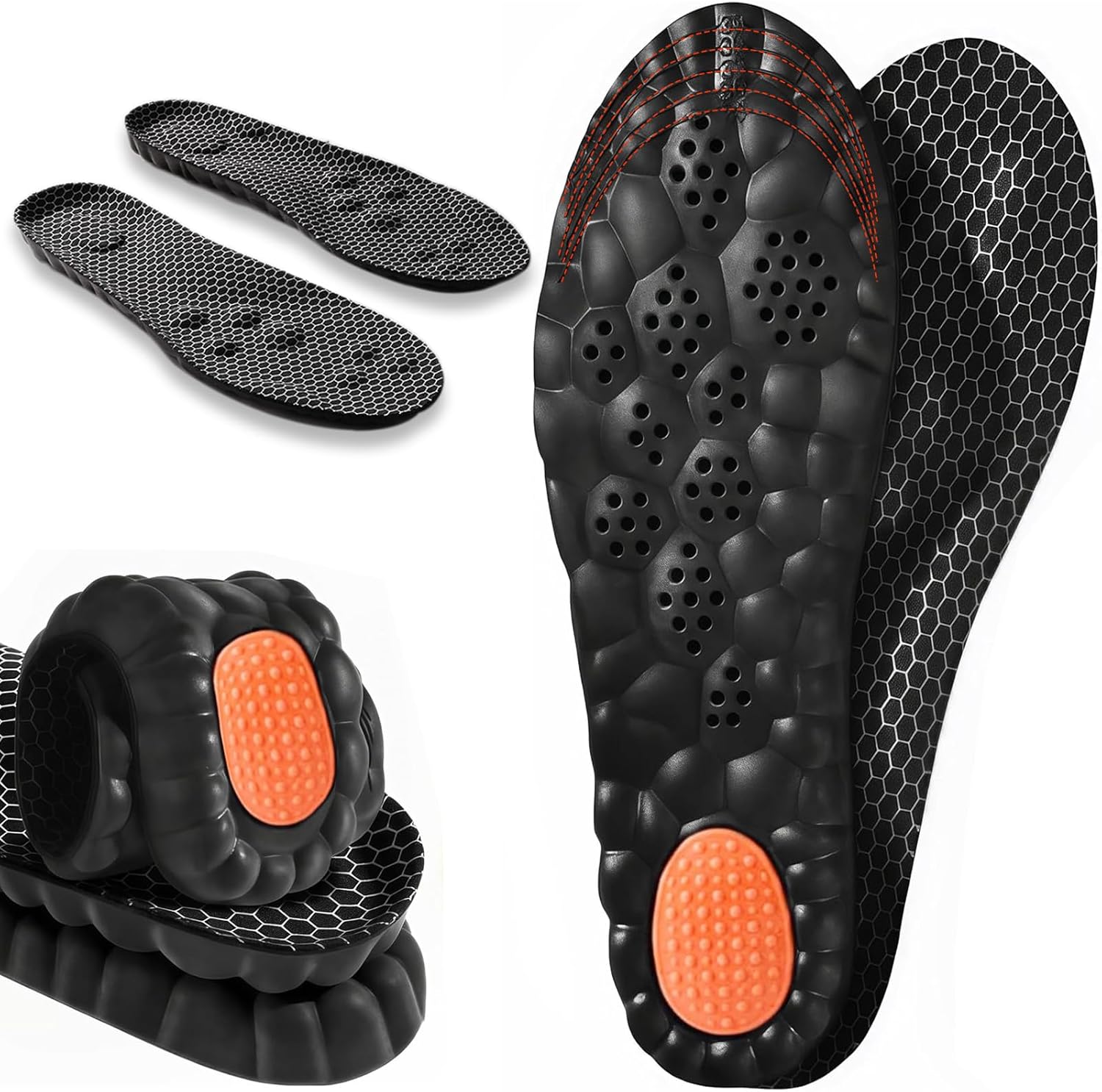 2026 4D Cloud Memory Foam Anti-Fatigue Insoles