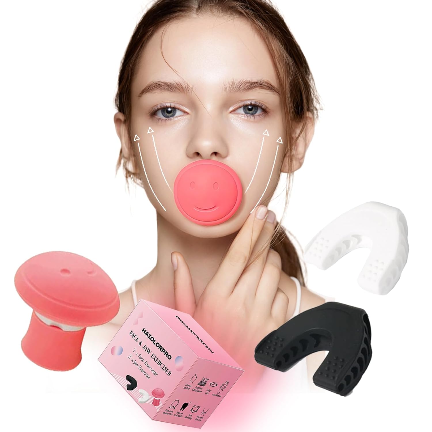 Face and Jaw Exerciser Set