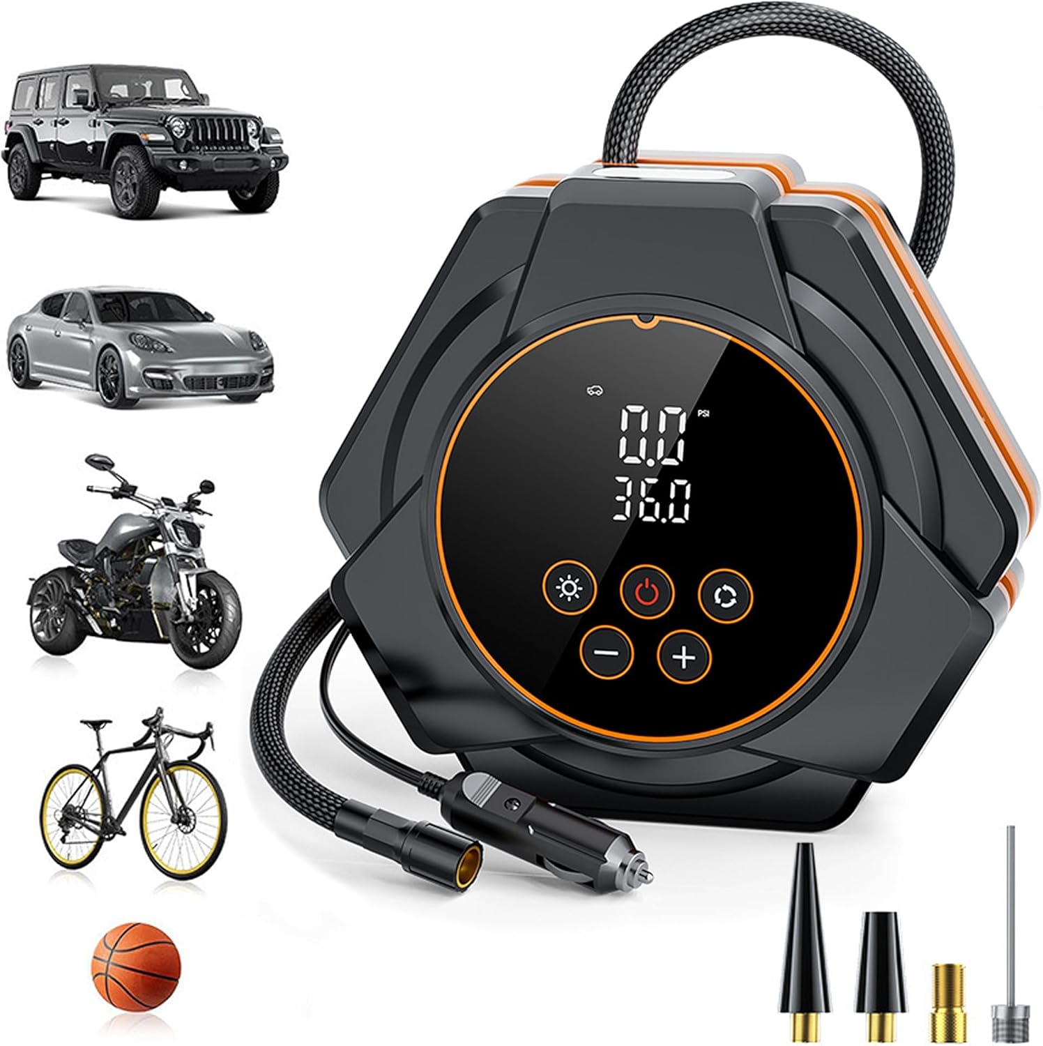 Portable Tire Inflator Air Compressor