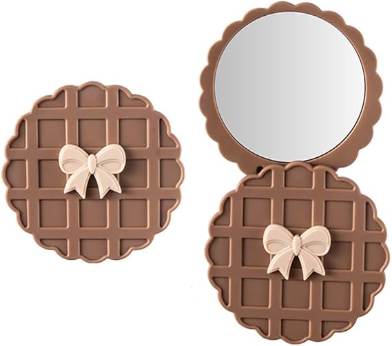 Compact Round Makeup Mirror for Women