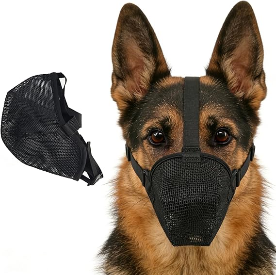 Adjustable Soft Mesh Dog Muzzle
