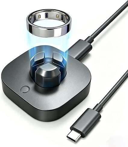 Charger Compatible with Oura Ring Gen 4 Fast Charging Dock Size 7 8 9 10 11 12 13