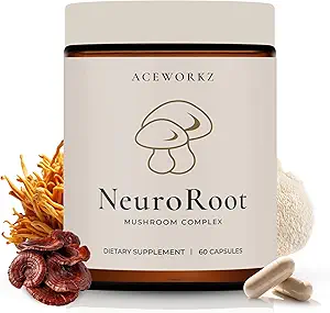 NeuroRoot Organic 10 Mushroom Blend Supplement