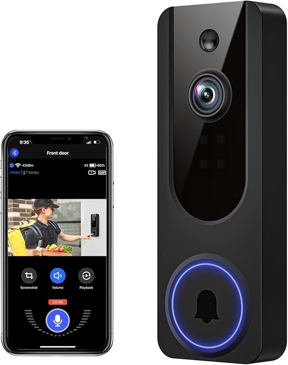1080P Wireless WiFi Video Doorbell Camera