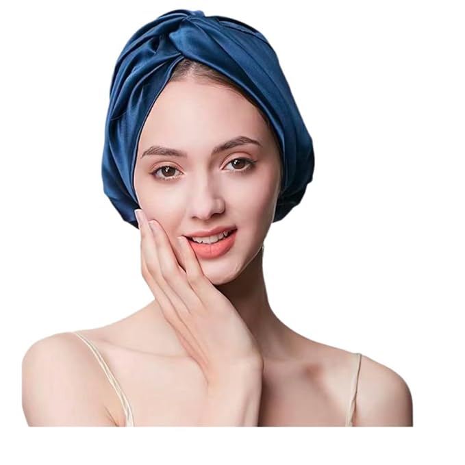 Mulberry Silk Adjustable Hair Sleep Bonnet