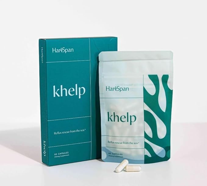 Khelp All-Natural Reflux Support Capsules